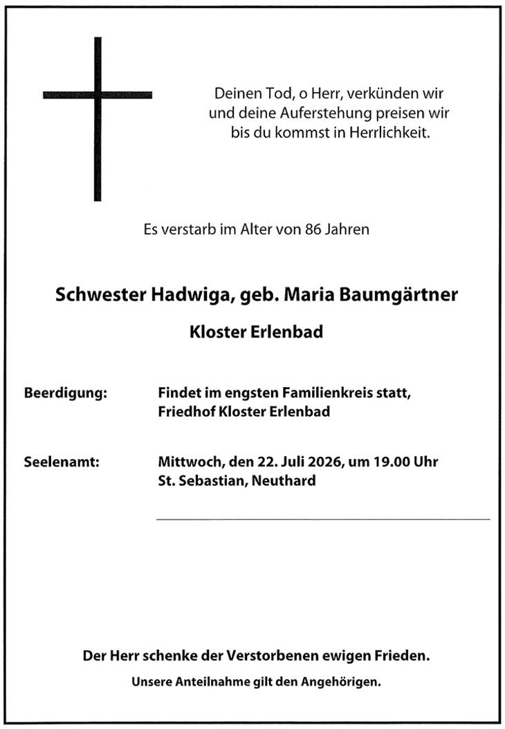 Quelle: Pfarrbüro Karlsdorf
